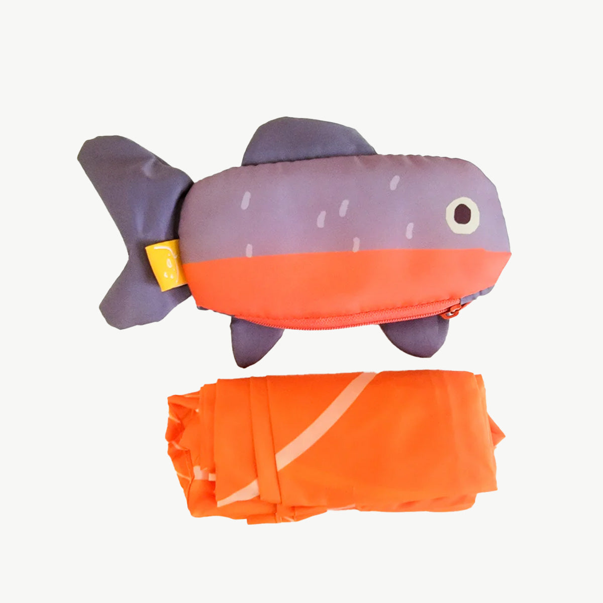 ohmonah Salmon Reusable Shopper Bag