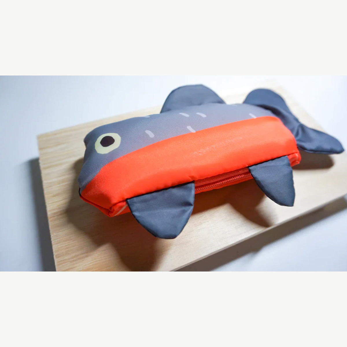 ohmonah Salmon Reusable Shopper Bag