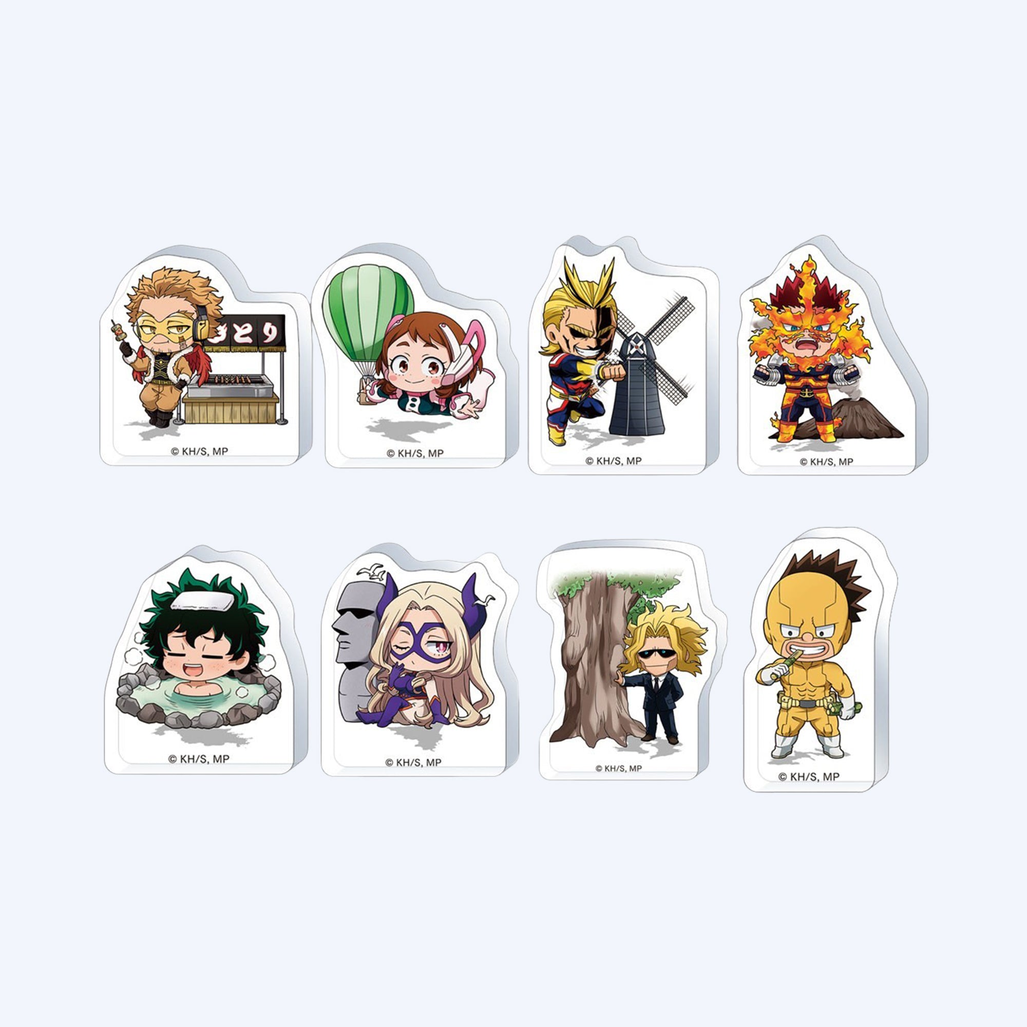 My Hero Academia Korotto Kyushu Region Prefectures Acrylic Block