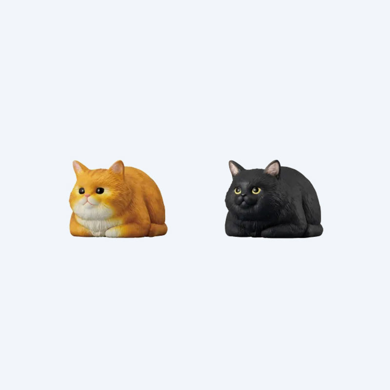 Mocchiri Kororin Cats Squishy Soft Vinyl Figure Box of 12