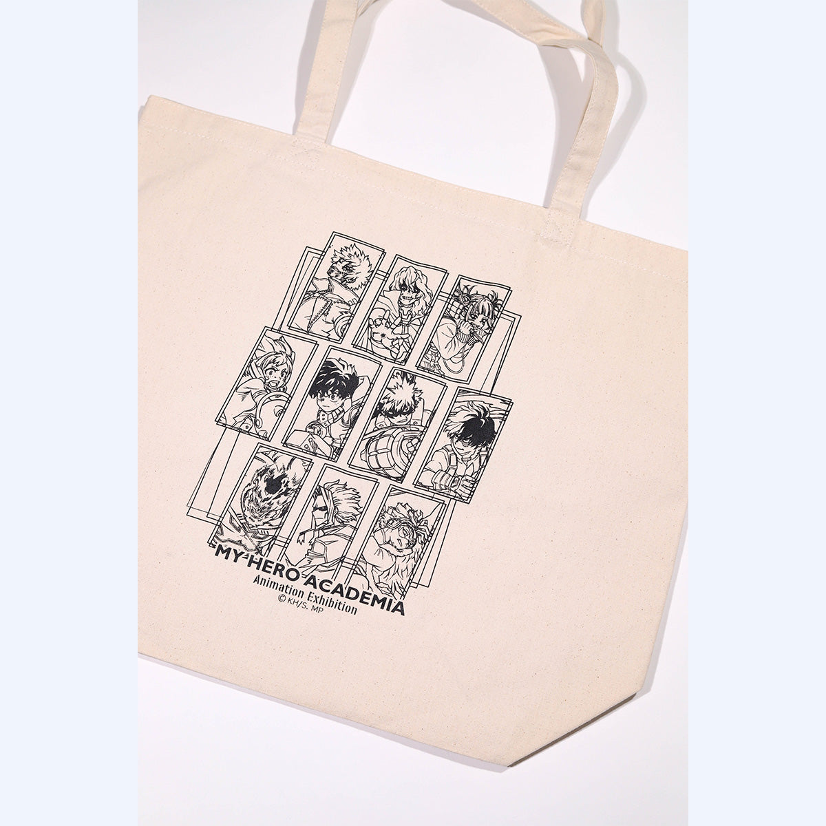 My Hero Academia Heroes and Villains Lineart Tote Bag