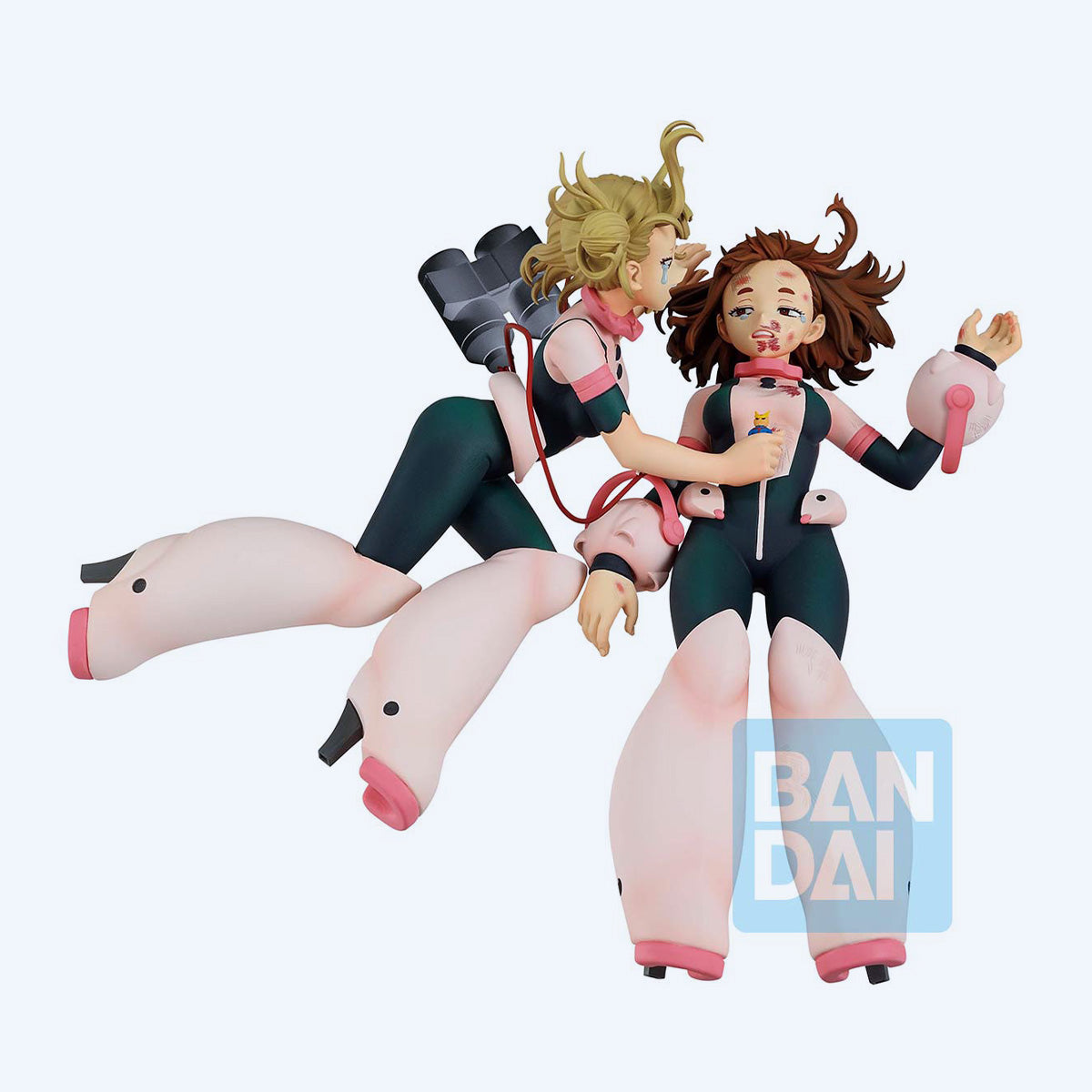 My Hero Academia Ochaco Uraraka vs Himiko Toga On Top of Happiness Ichibansho Revible Moment Figure