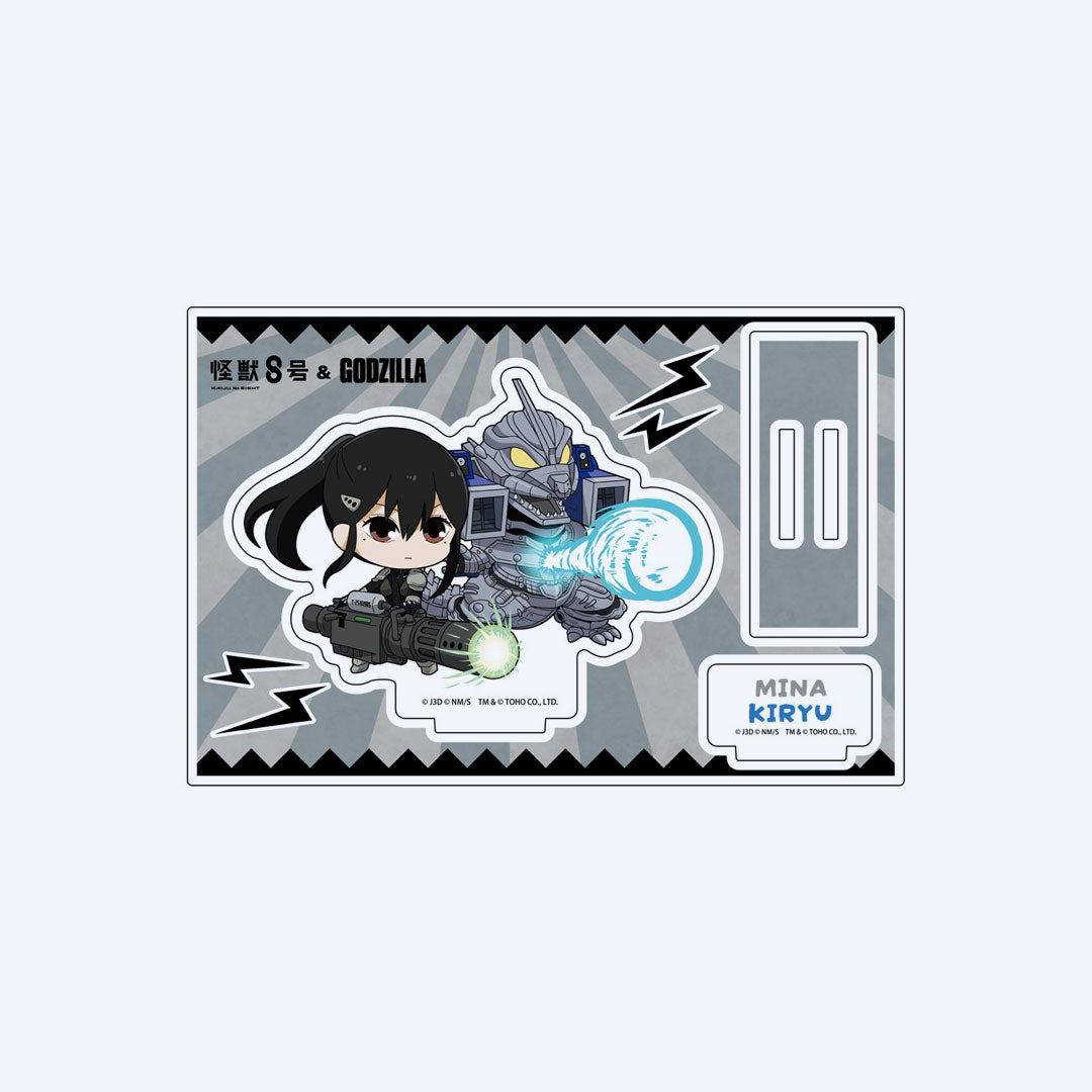 MINAさま専用 アクリルクリップ 3個セット アクスタ4.6 Kaiju No. 8 x Godzilla Mina x Mechagodzilla Acrylic Stand – TOHO