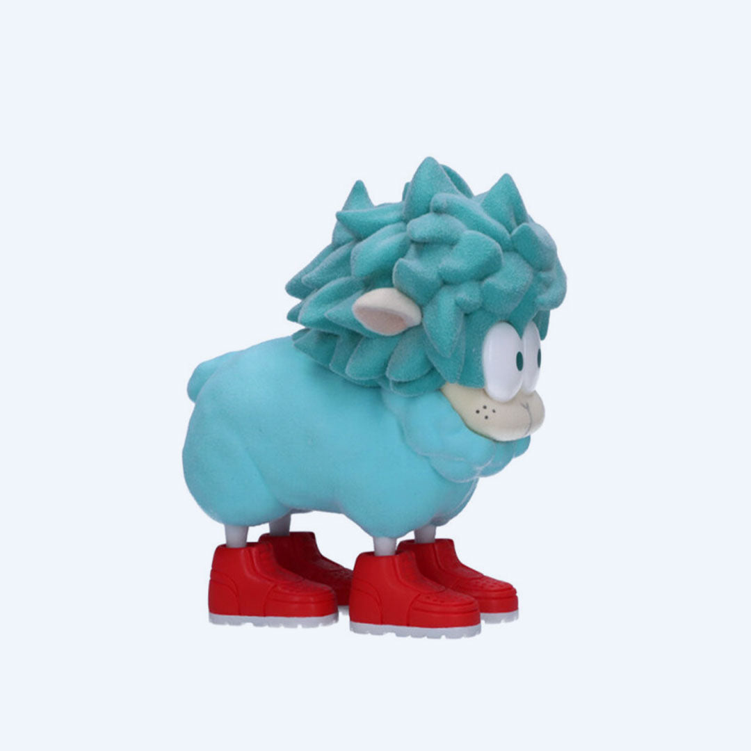 My Hero Academia Deku Sheep Flocked Figure