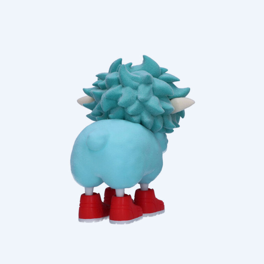 My Hero Academia Deku Sheep Flocked Figure