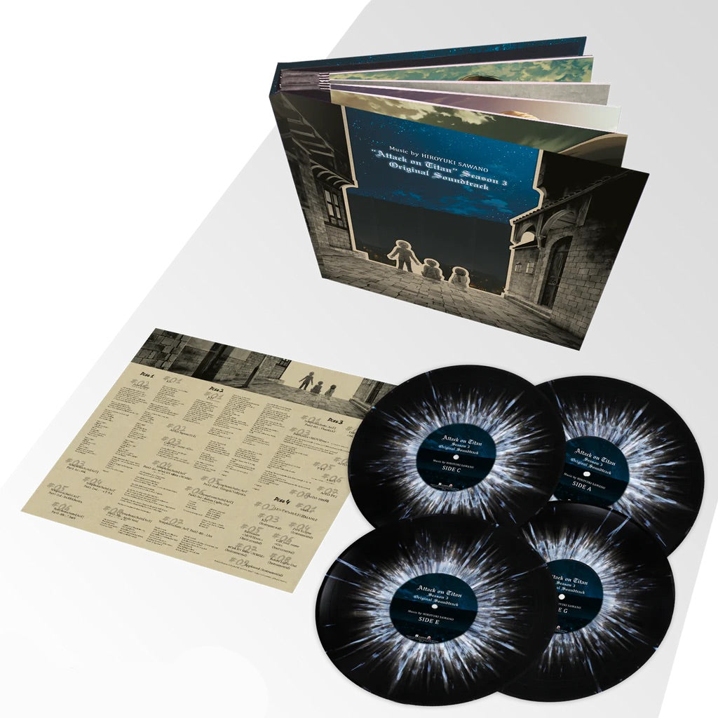 Attack on Titan Season 3 Original Soundtrack Deluxe Vinyl Record