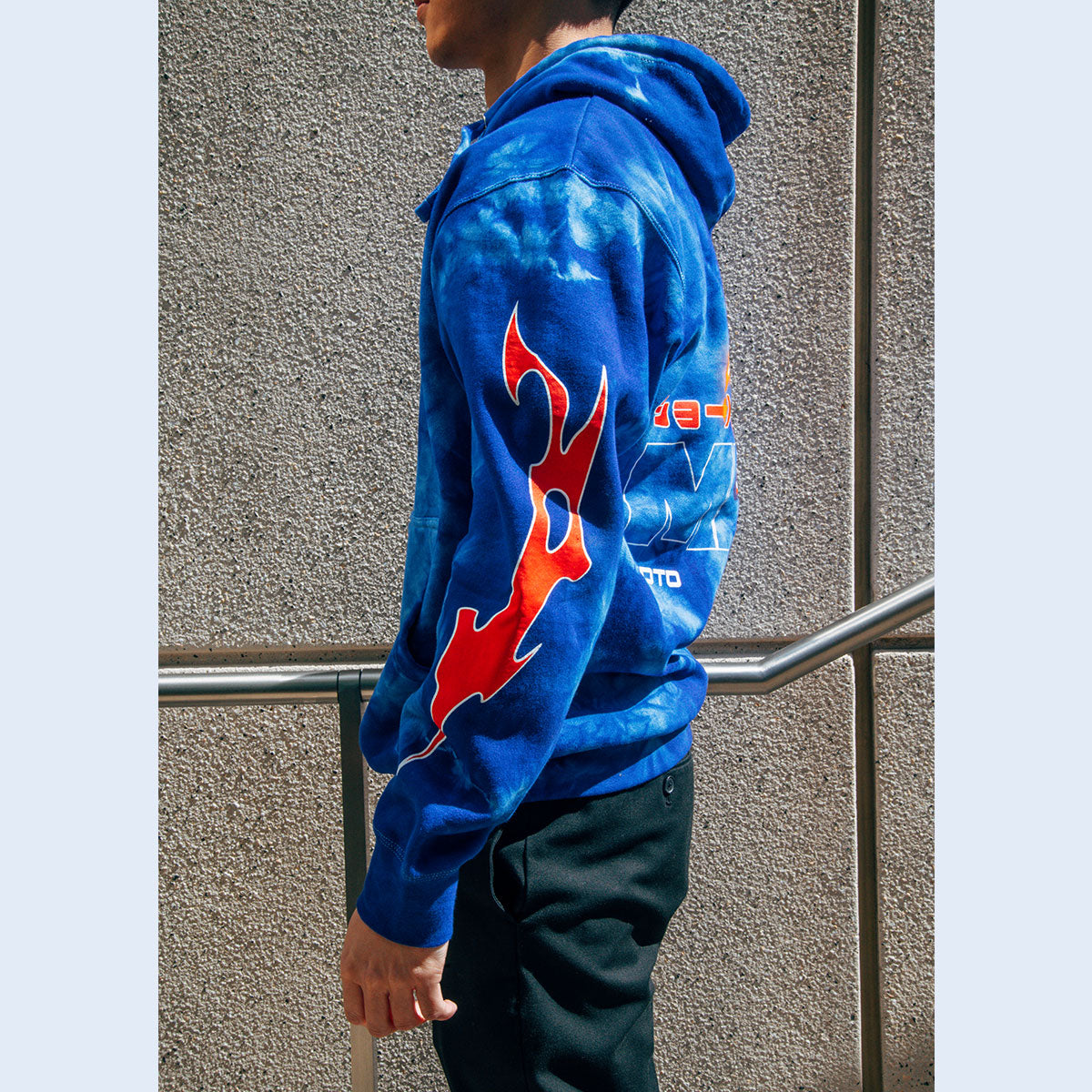 My Hero Academia Shoto Crystal Washed Pullover Hoodie