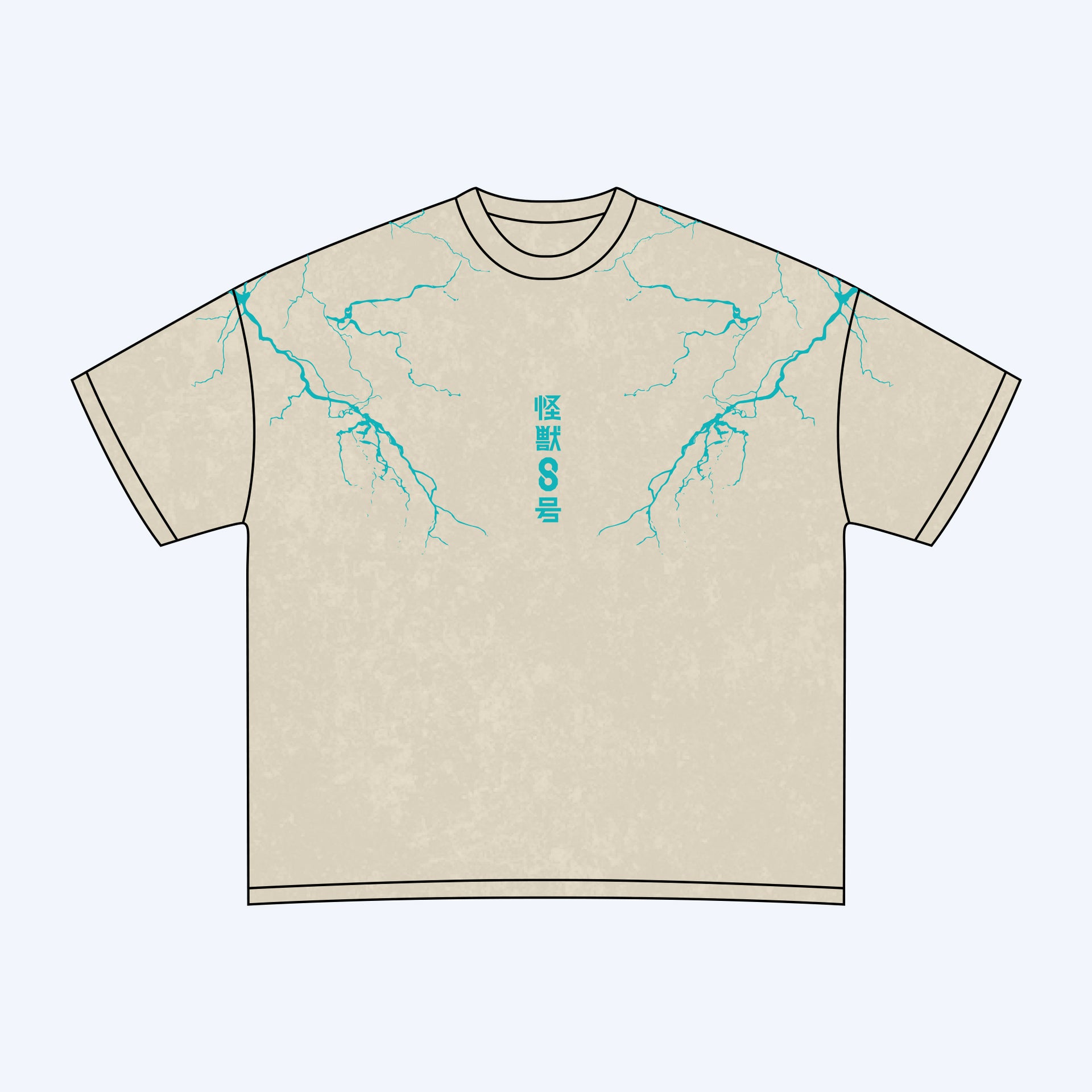 Kaiju No. 8 Lightning Tee - AX Exclusive