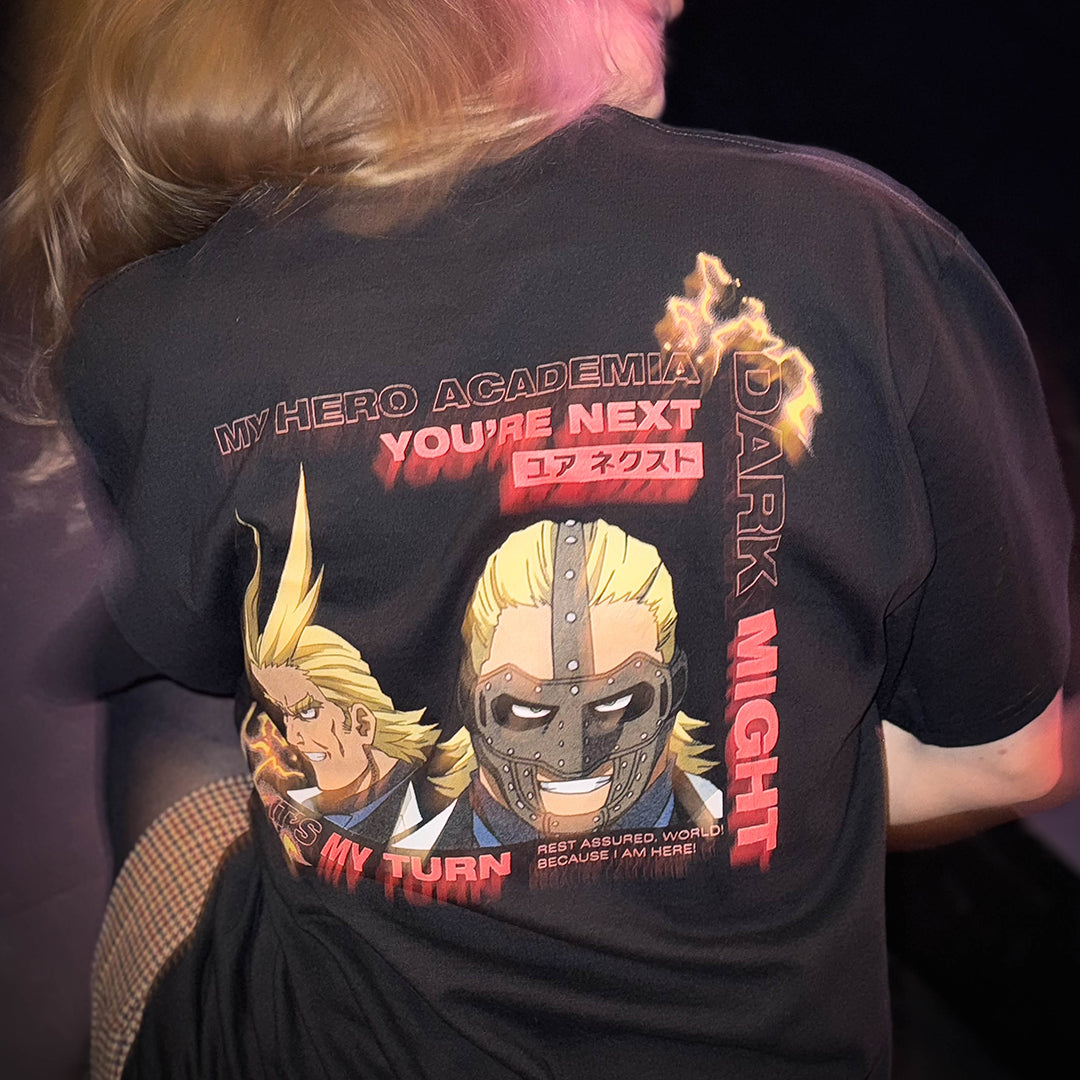 My Hero Academia: You're Next Dark Might Black T-Shirt
