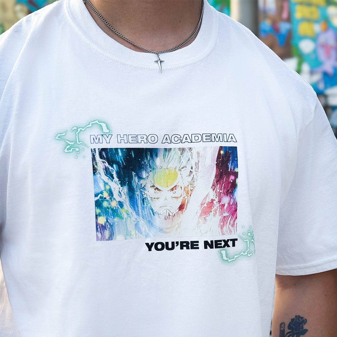 My Hero Academia: You're Next Three Heroes White T-Shirt