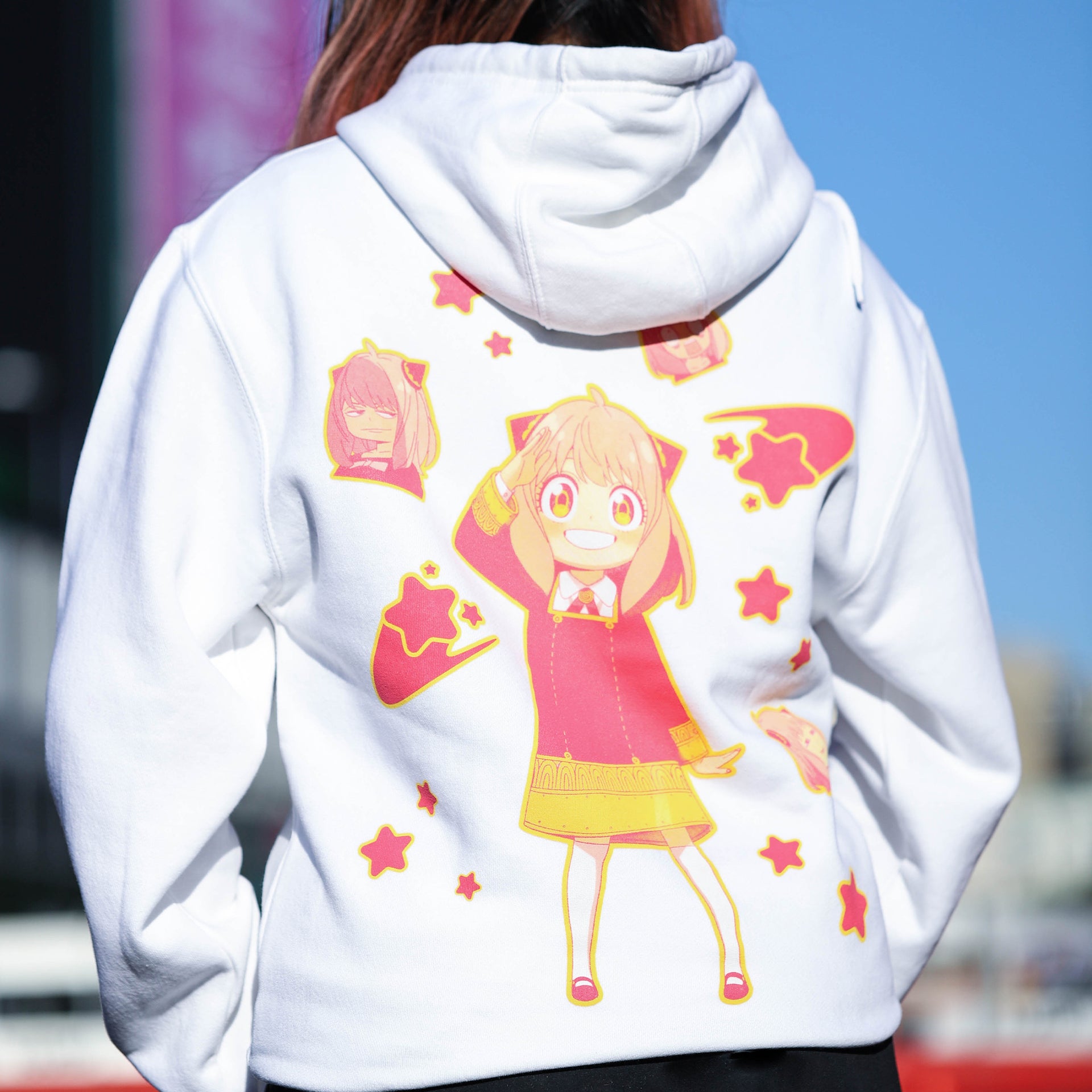 SPY x FAMILY Anya Faces Hoodie