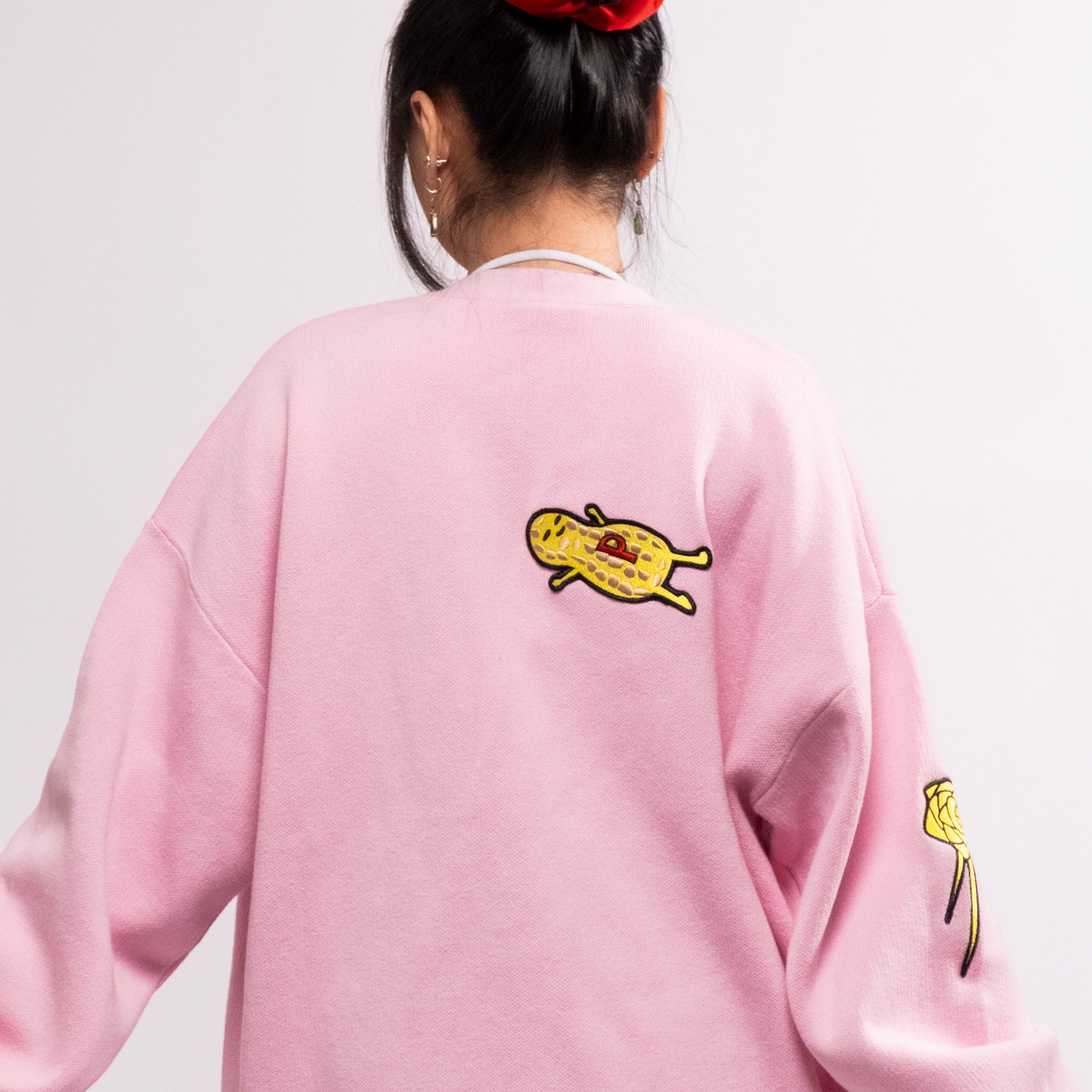 Spy x Family Multi-Patch Pink Cardigan