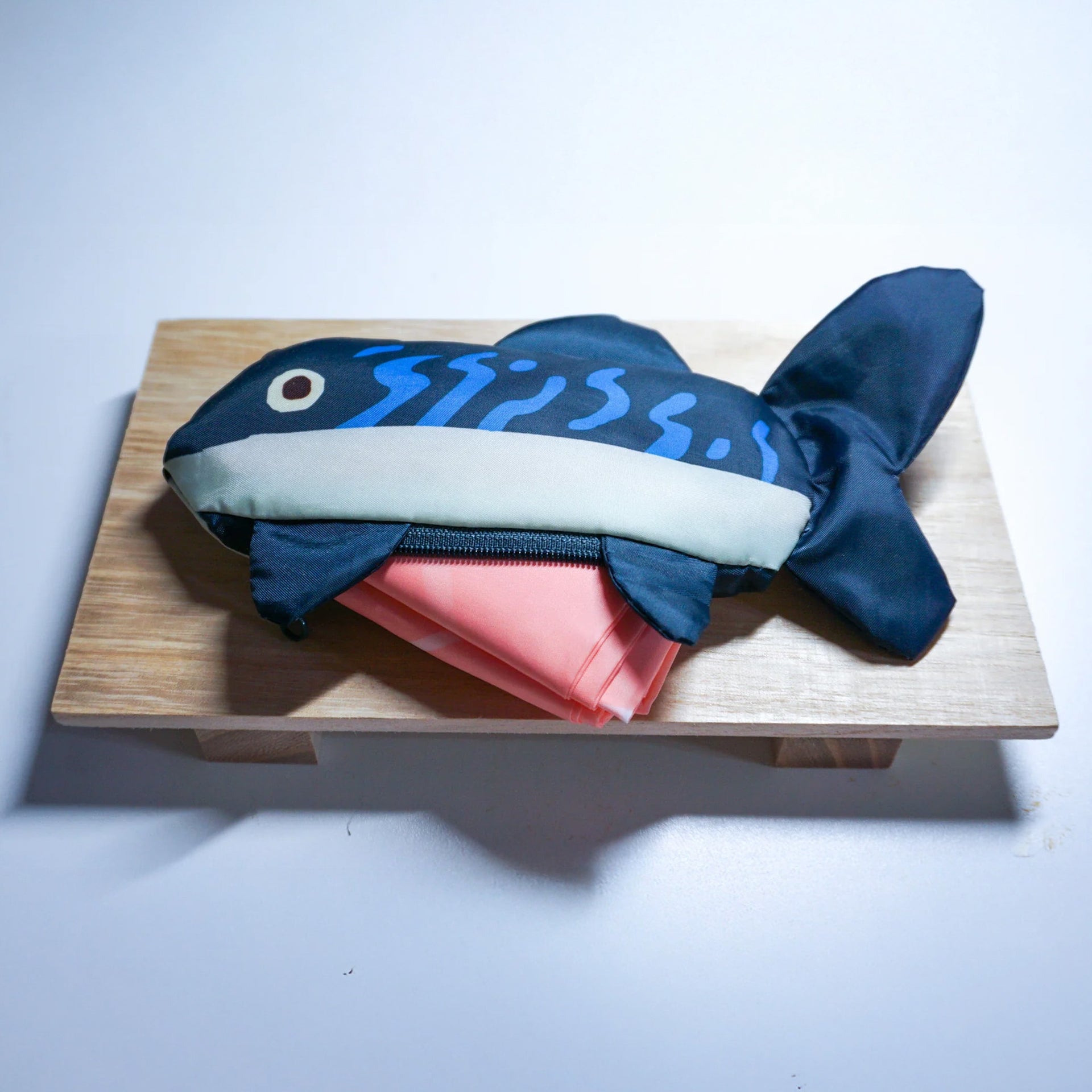ohmonah Mackerel Reusable Shopper Bag