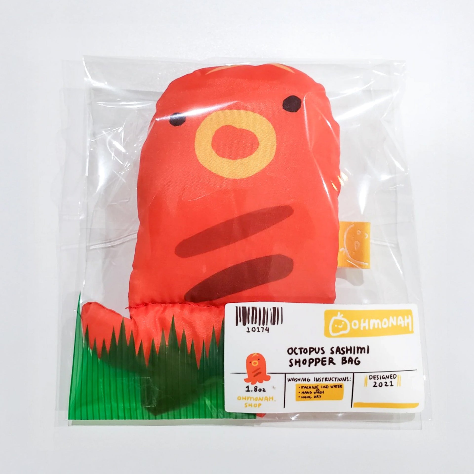 ohmonah Octopus Reusable Shopper Bag