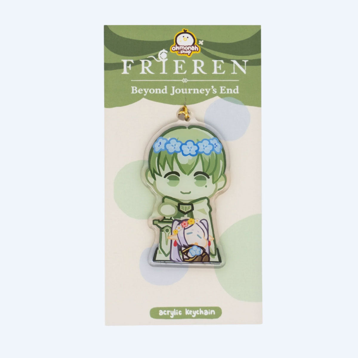 Frieren: Beyond Journey's End Himmel Statue ohmonah Keychain