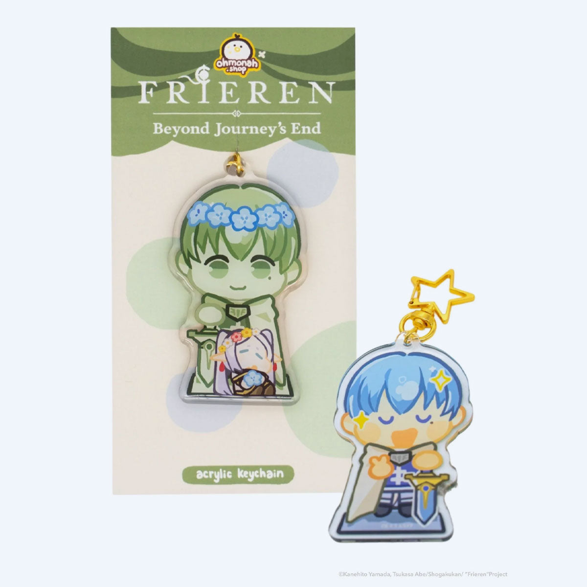 Frieren: Beyond Journey's End Himmel Statue ohmonah Keychain