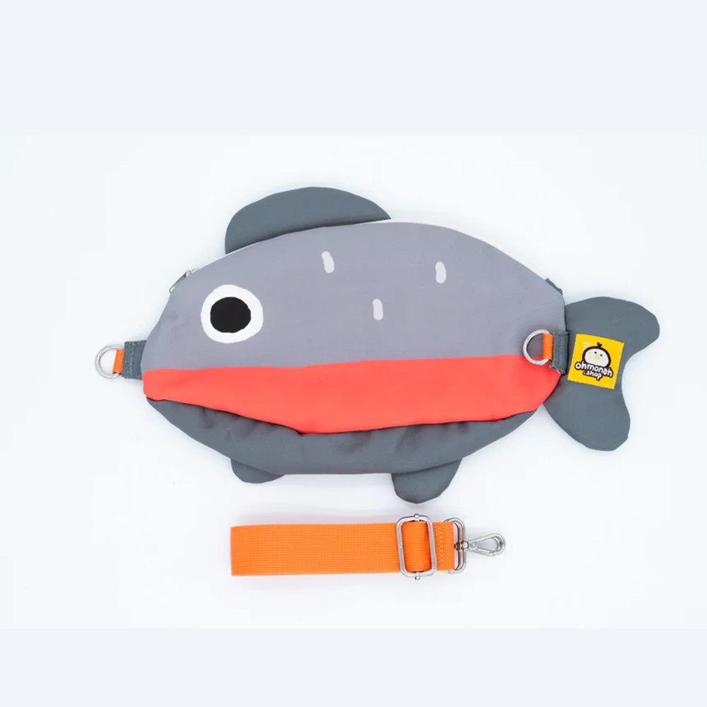 ohmonah Salmon Crossbody Bag
