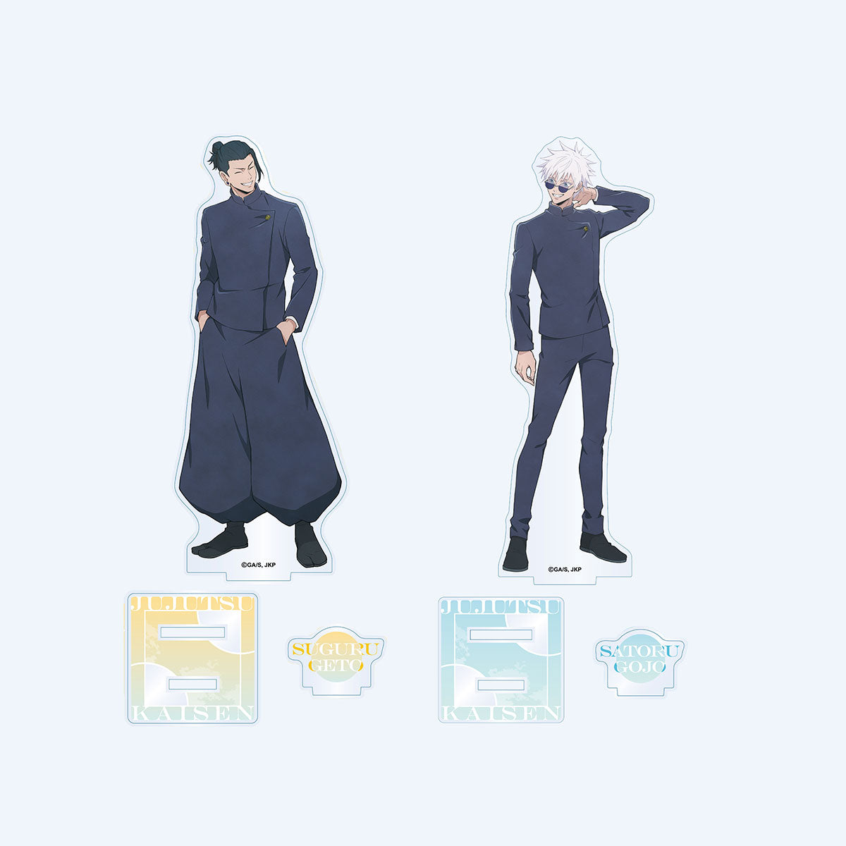Jujutsu Kaisen Satoru Gojo and Suguru Geto Acrylic Stand Set