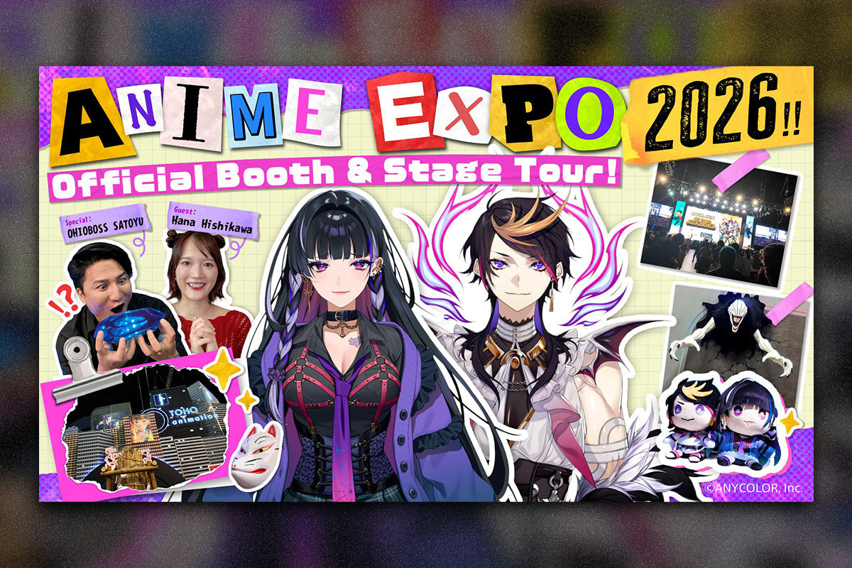 NIJISANJI EN’s Shu Yamino and Meloco Kyoran Guide Viewers Through Anime Expo 2026 in New Video
