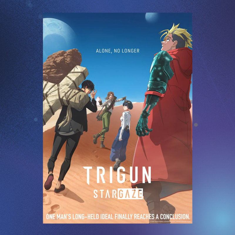 TRIGUN STARGAZE Premieres January 2026
