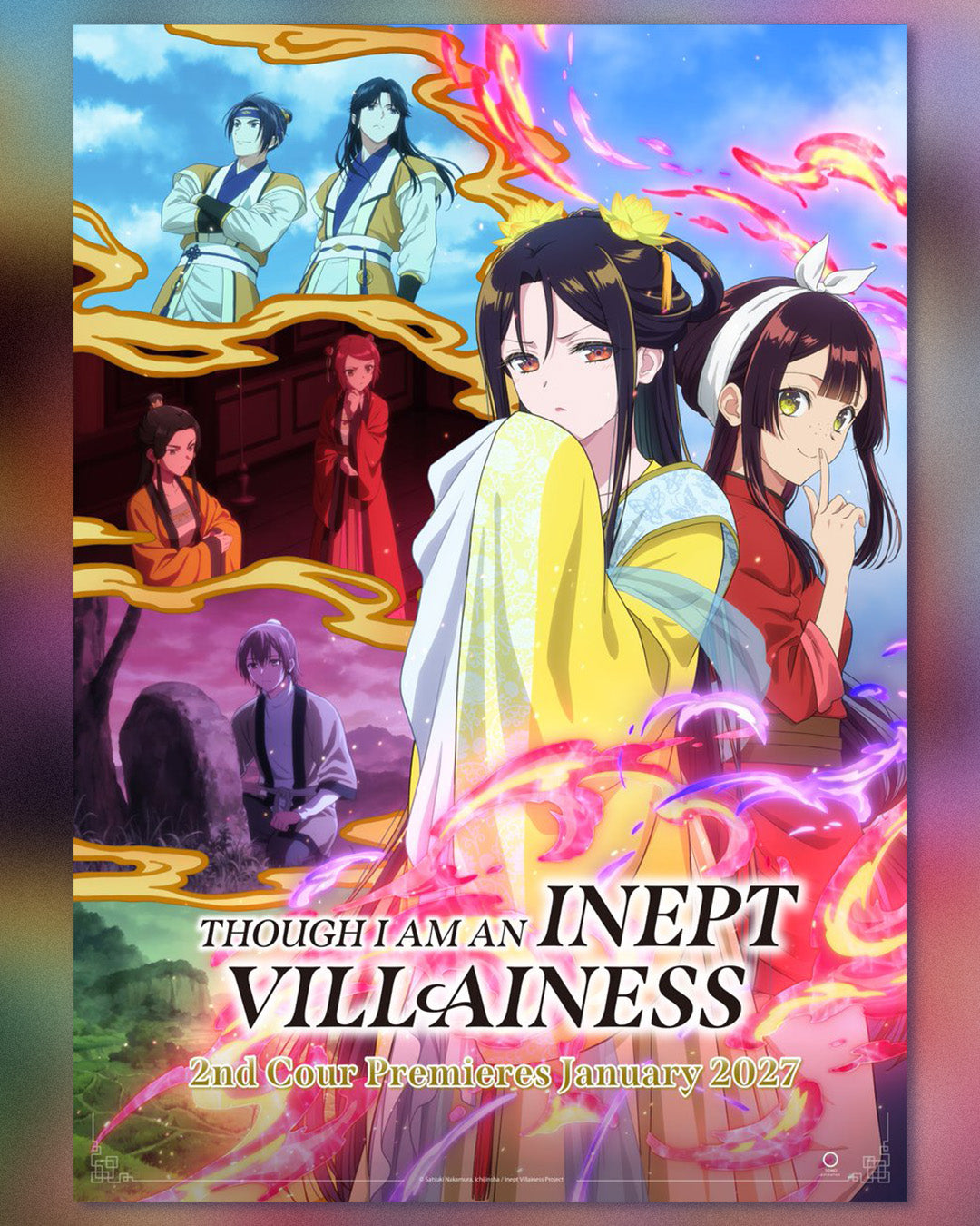 Though I Am an Inept Villainess Announces Second Cour with New Visuals