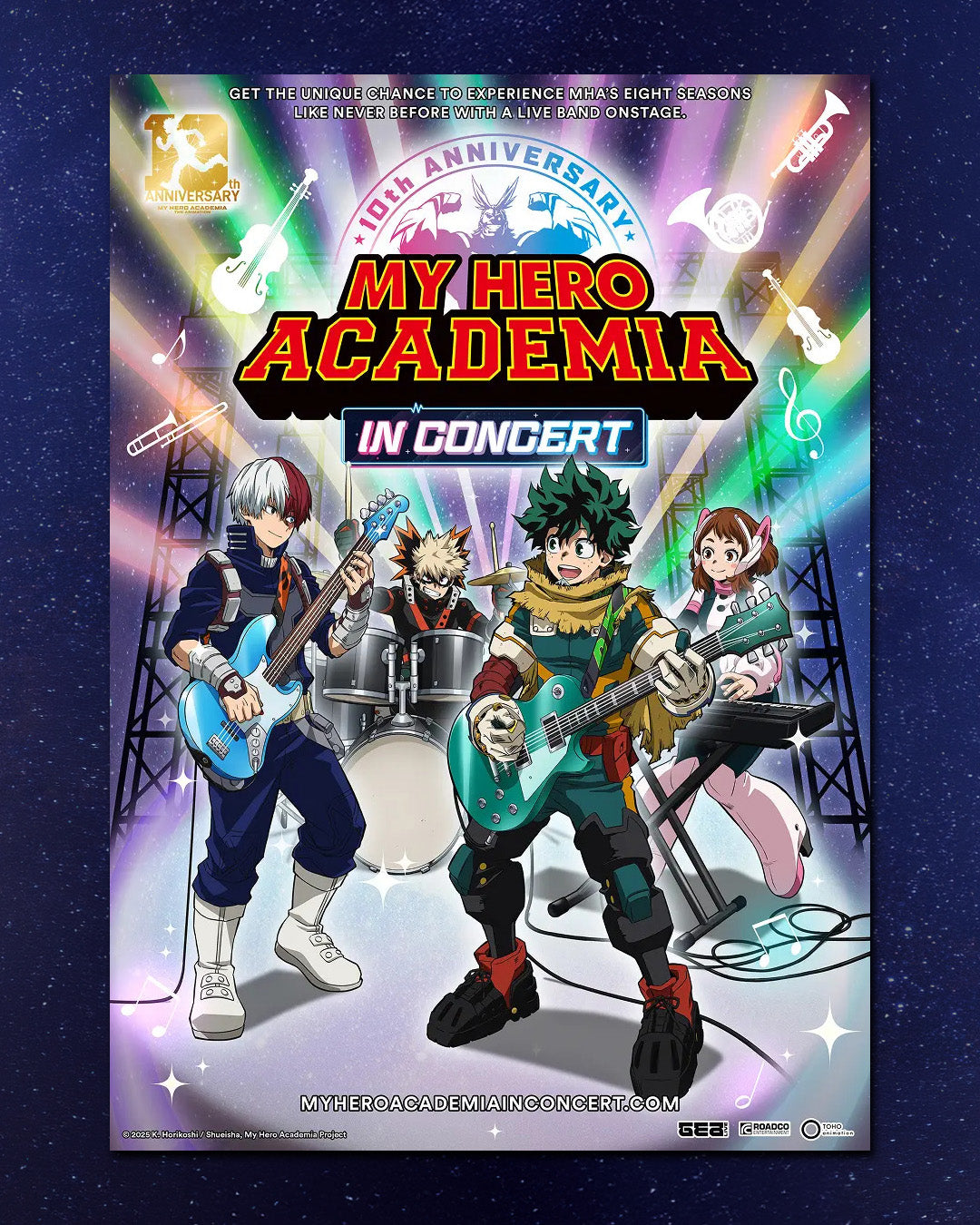 My Hero Academia In Concert Launches Global World Tour In 2026