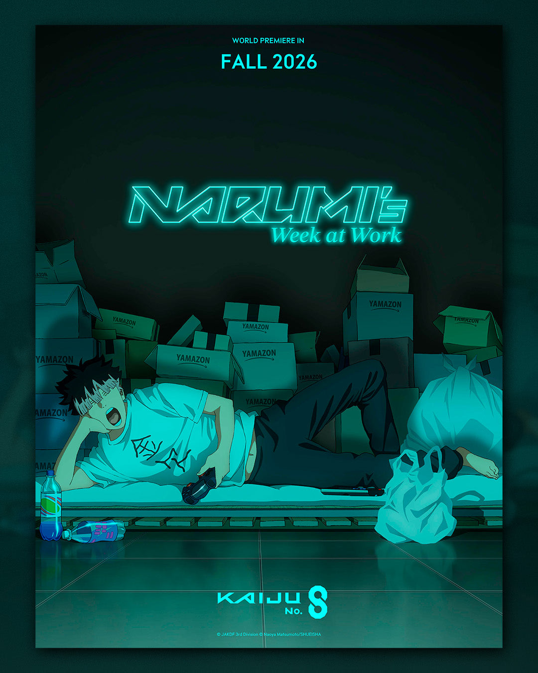 Narumi’s Week at Work Premieres September 5 with a Chaotic Look at Life in the Defense Force