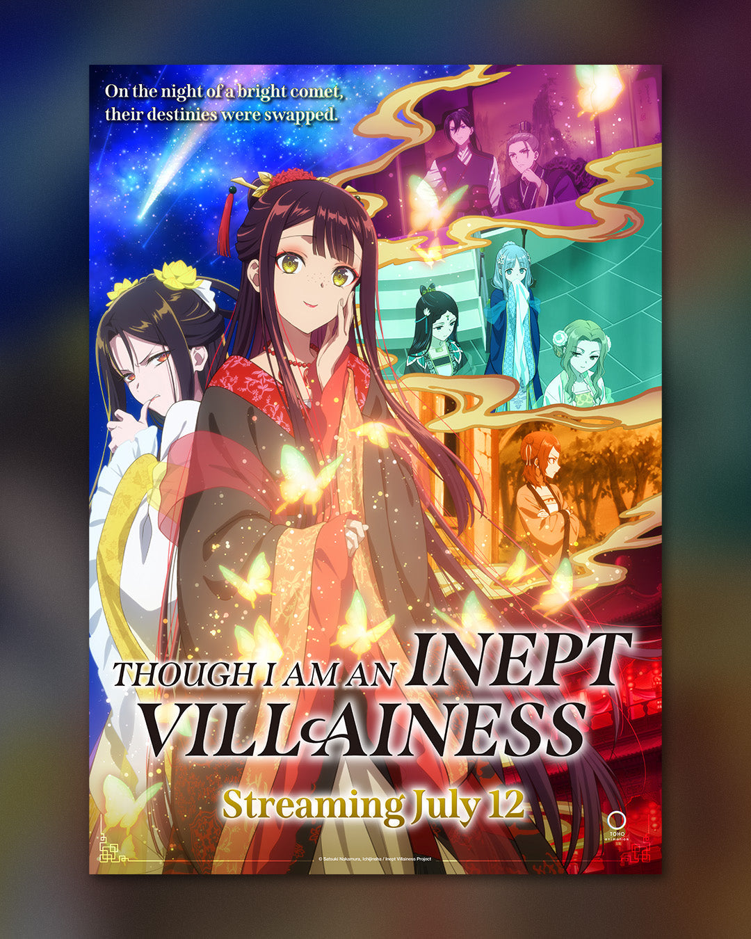 Though I Am an Inept Villainess Reveals English Dub Cast and Streaming Date