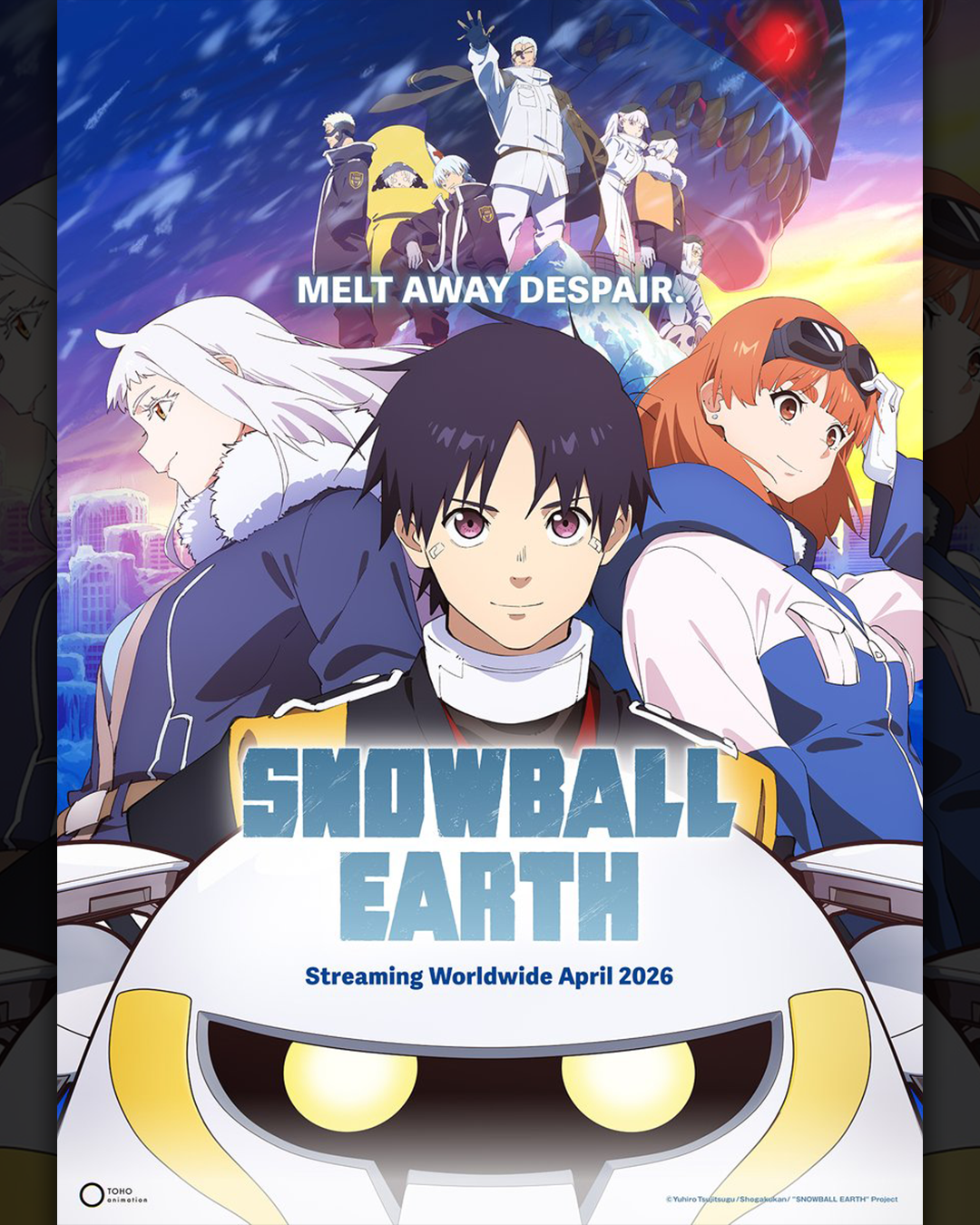 Snowball Earth Anime Reveals New Trailer and Key Visual Ahead of April Premiere