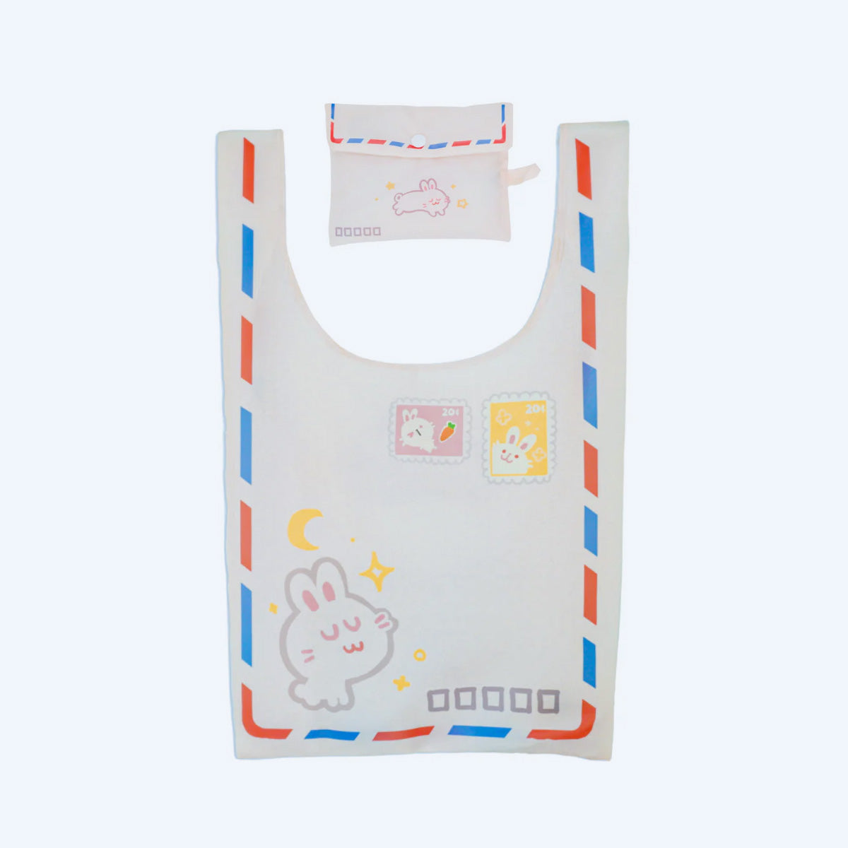 ohmonah Bunny Mailer Reusable Shopper Bag