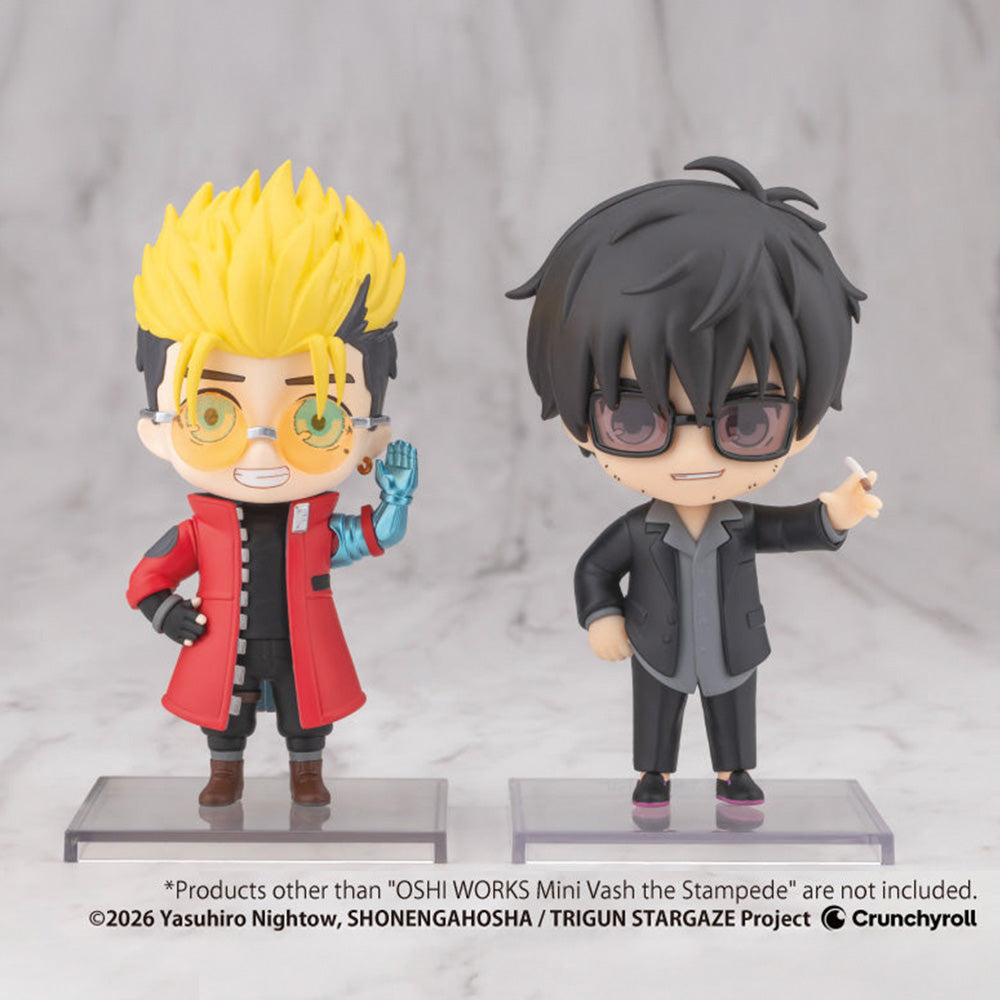 Trigun Stargaze Nicholas D. Wolfwood Mini OSHI WORKS Figure