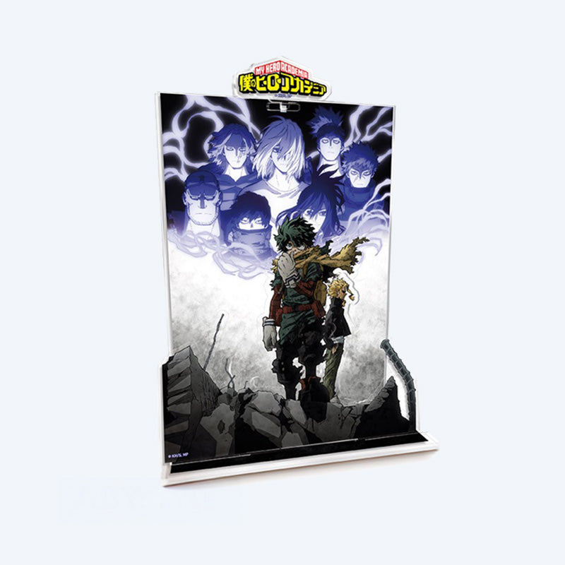 My Hero Academia Izuku Midoriya All Might Acrylic Diorama