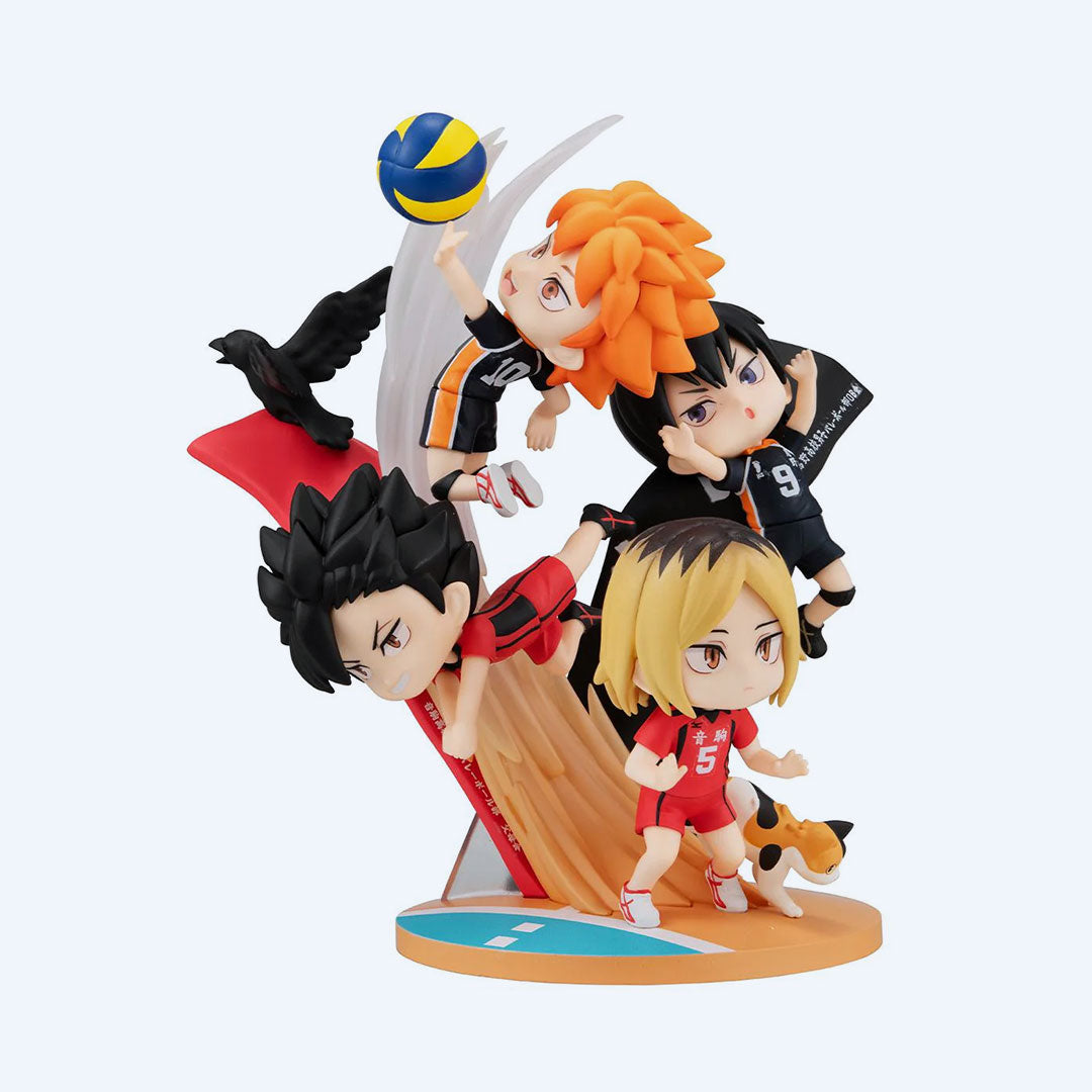 Haikyu!! Karasuno vs Nekoma FigUnity Figure