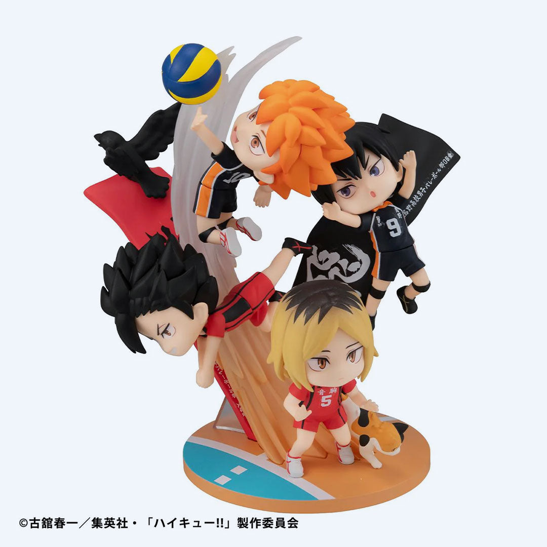 Haikyu!! Karasuno vs Nekoma FigUnity Figure
