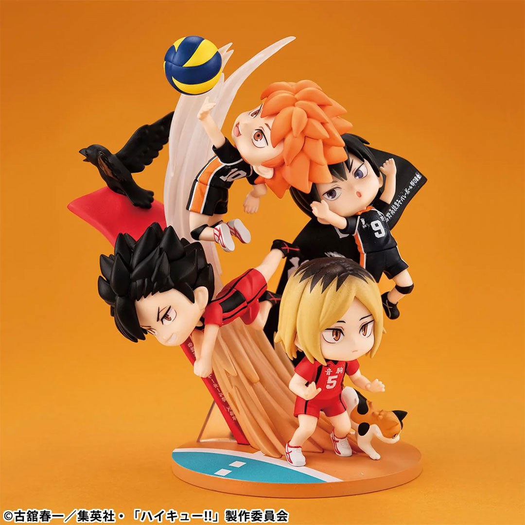 Haikyu!! Karasuno vs Nekoma FigUnity Figure