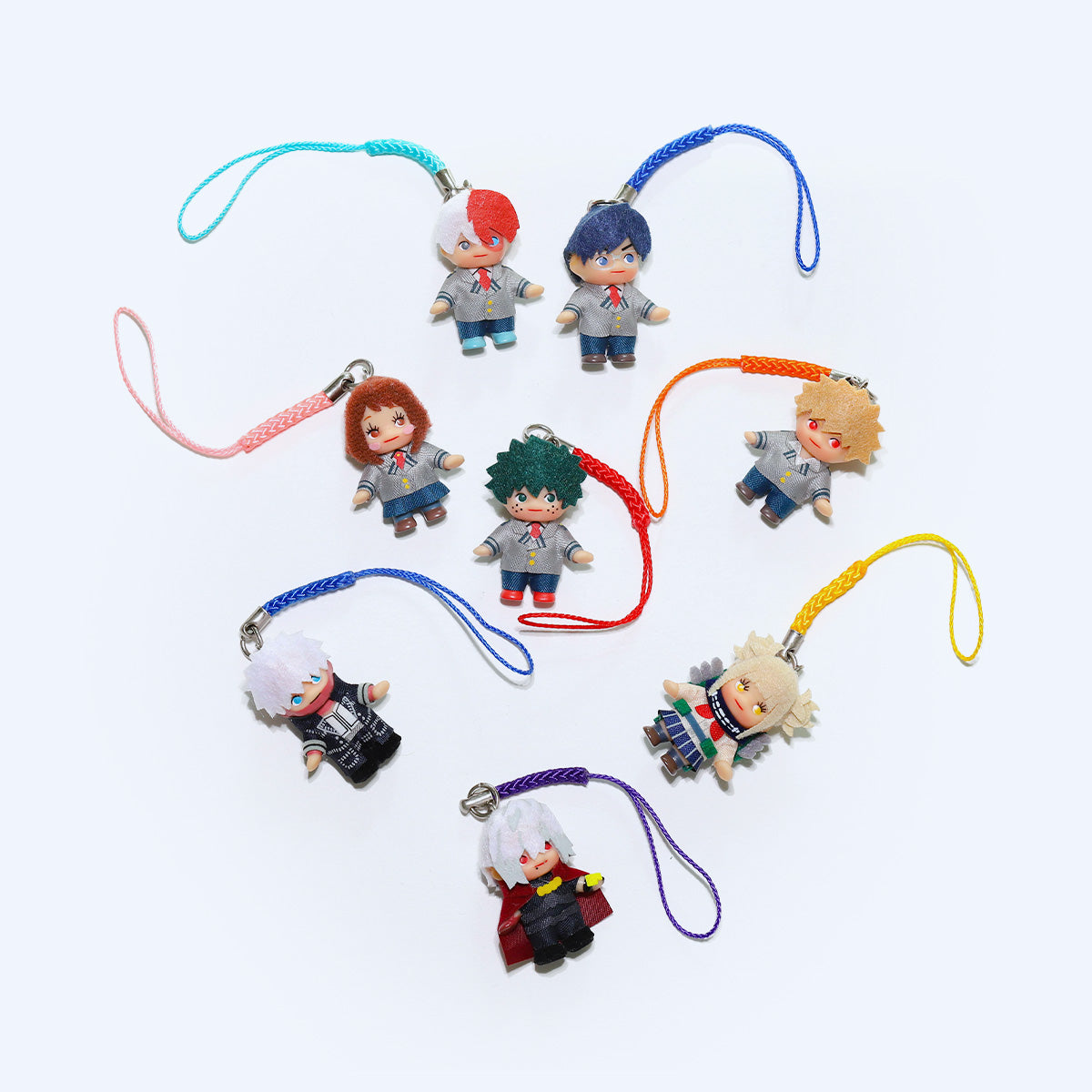 My Hero Academia Kewpie Figurine Strap Blind Pack [8 characters]