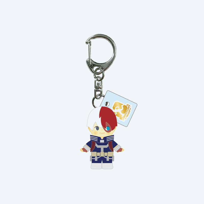 My Hero Academia 10th Anniversary Shoto Todoroki Keychain Kewpie