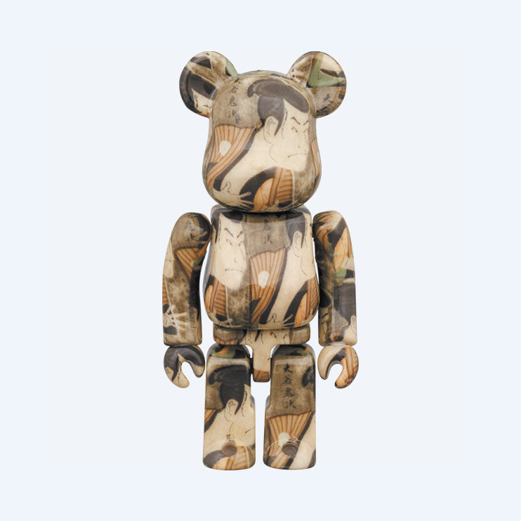 BE@RBRICK Toshusai Sharaku Actor Otani Oniji III as the Footman (Yakko) Edohei 100% & 400%