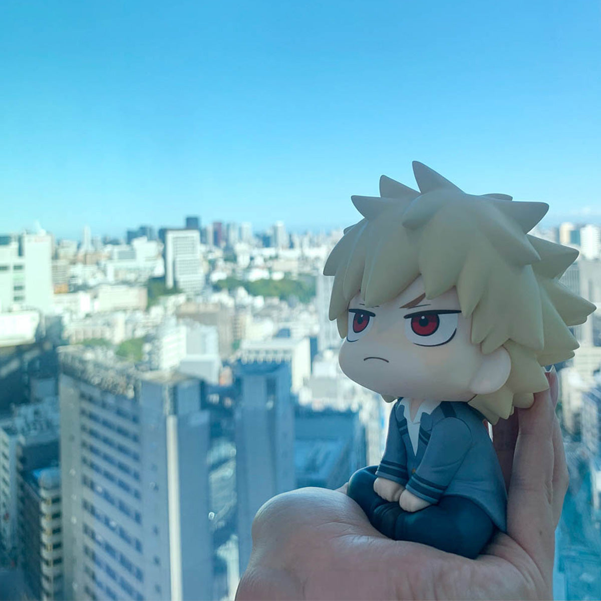 My Hero Academia Katsuki Bakugo School Uniform Megahouse Lookup Figure