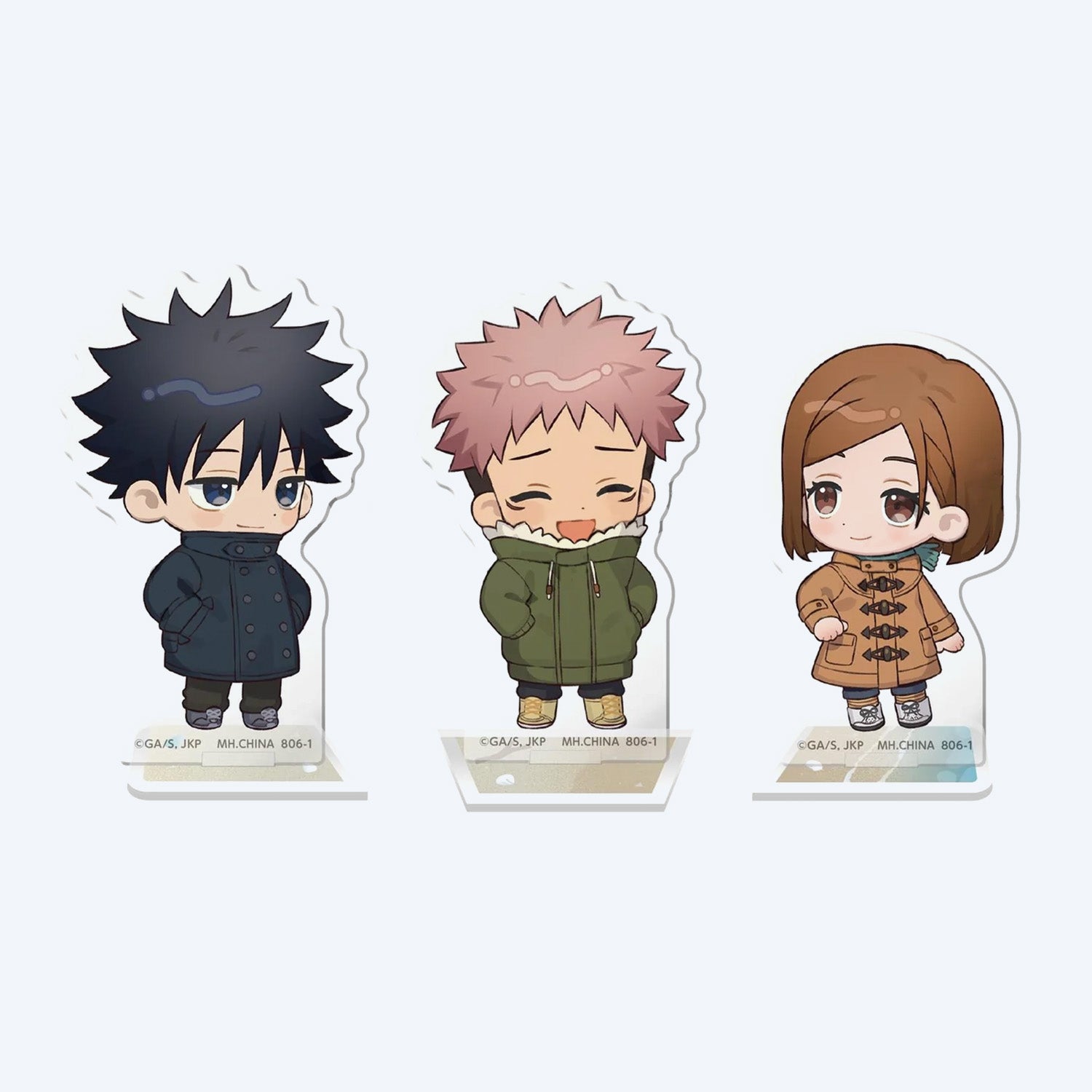 Jujutsu Kaisen 5th Anniversary Yuji Megumi Nobara Buddycolle Acrylic Stand