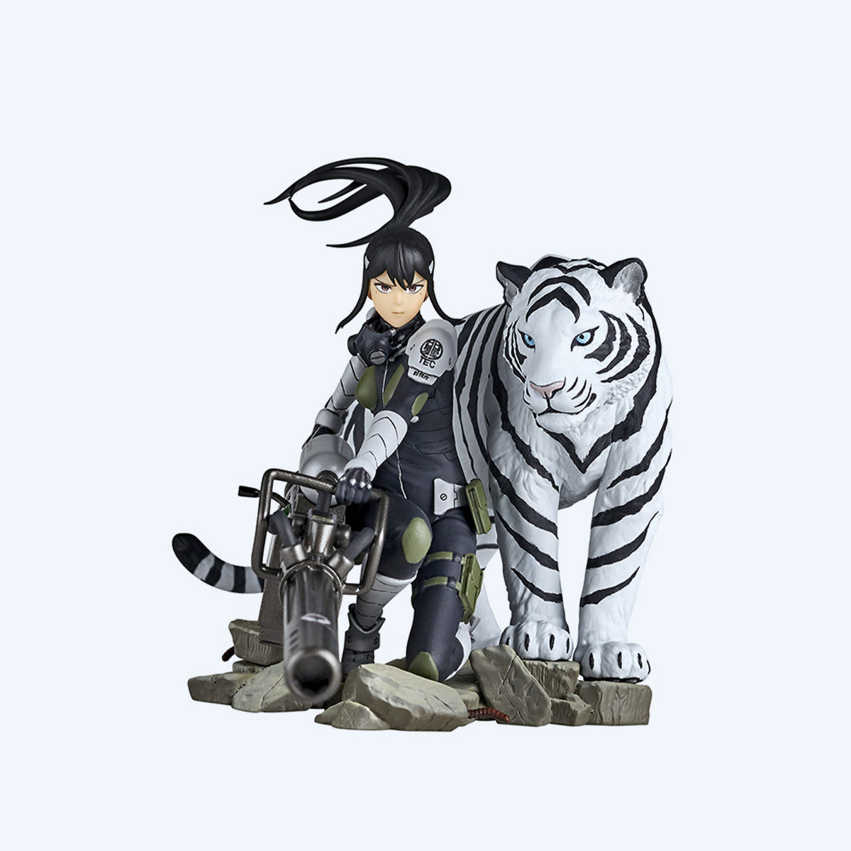 Kaiju No. 8 Ashiro Mina and Bakko 1/18 Scale Figure