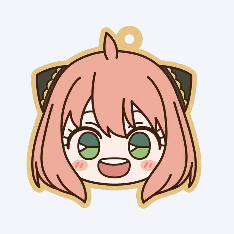 Spy x Family Anya Rubber Keychain