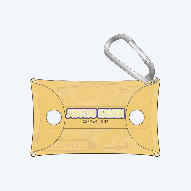 Jujutsu Kaisen Aurora Pastel Pop Nanami Clear Pouch with Carabiner