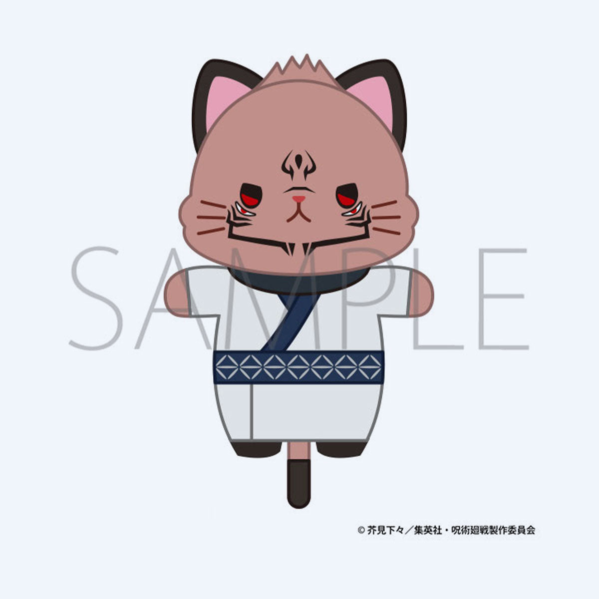 Jujutsu Kaisen Sukuna S2 Mini Stuffed Key Holder with CAT Eye Mask