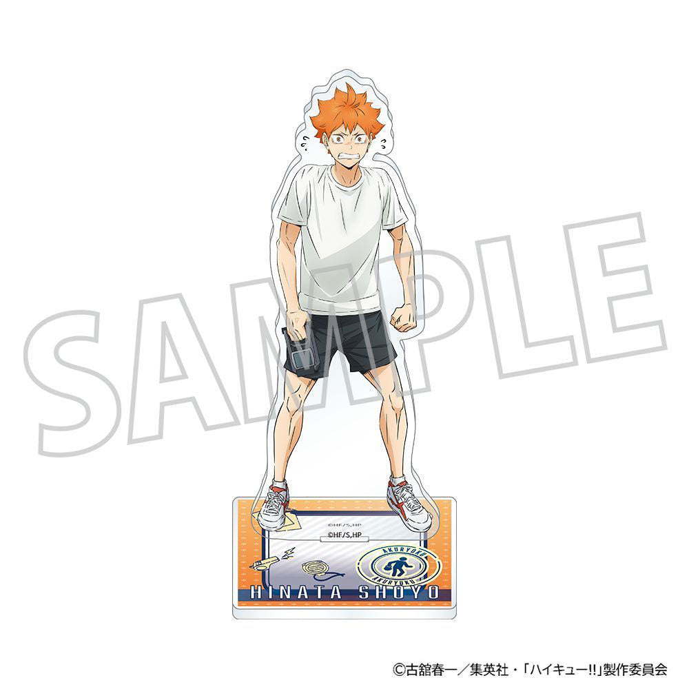 Haikyu!! Shoyo Hinata Physical Fitness Test Acrylic Stand