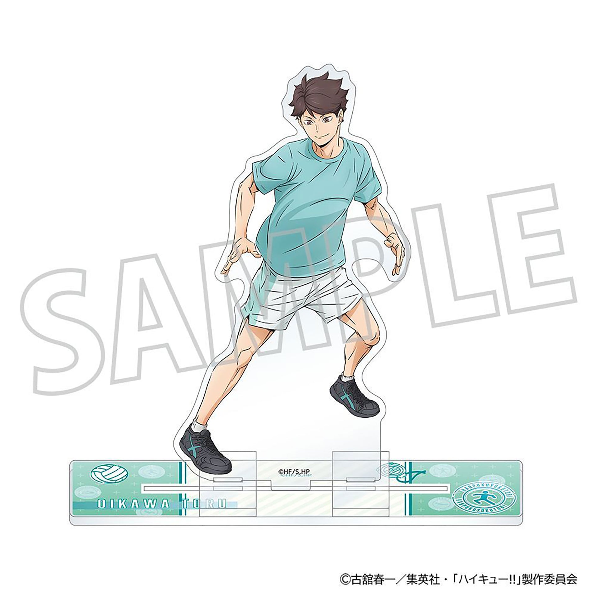 Haikyu!! Oikawa Toru Physical Fitness Test Acrylic Stand