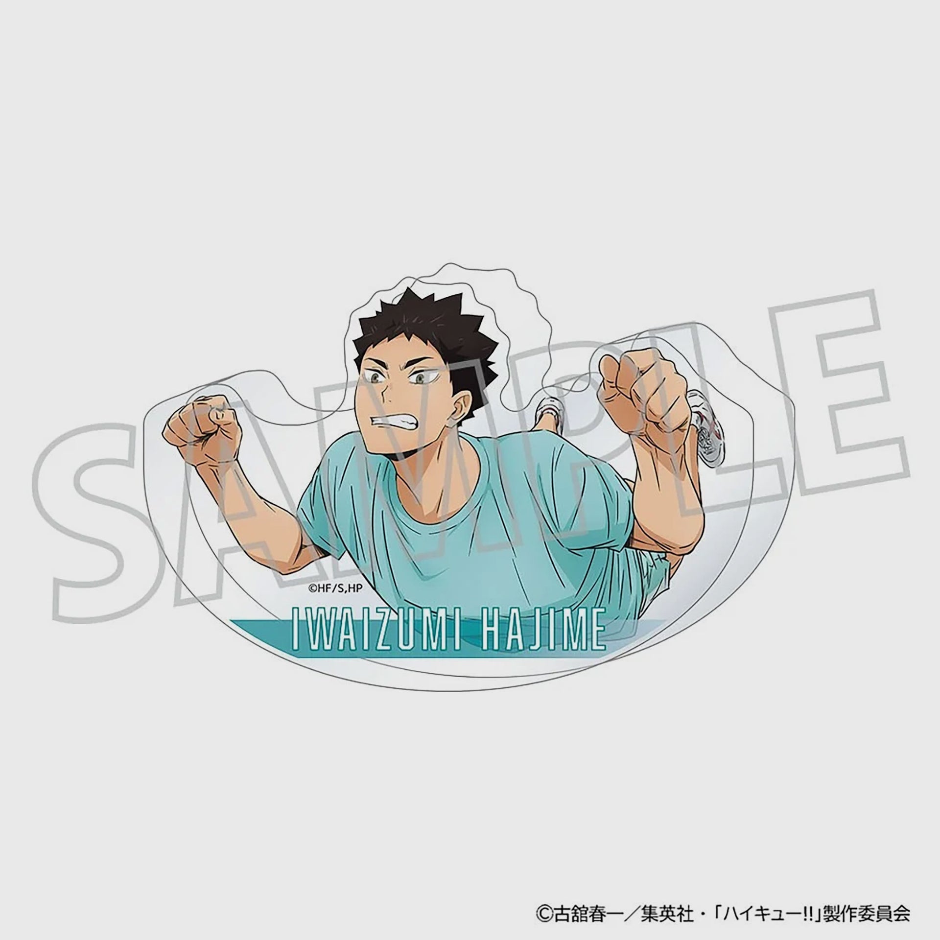 Haikyu!! Iwaizumi Hajime Physical Fitness Test Acrylic Stand