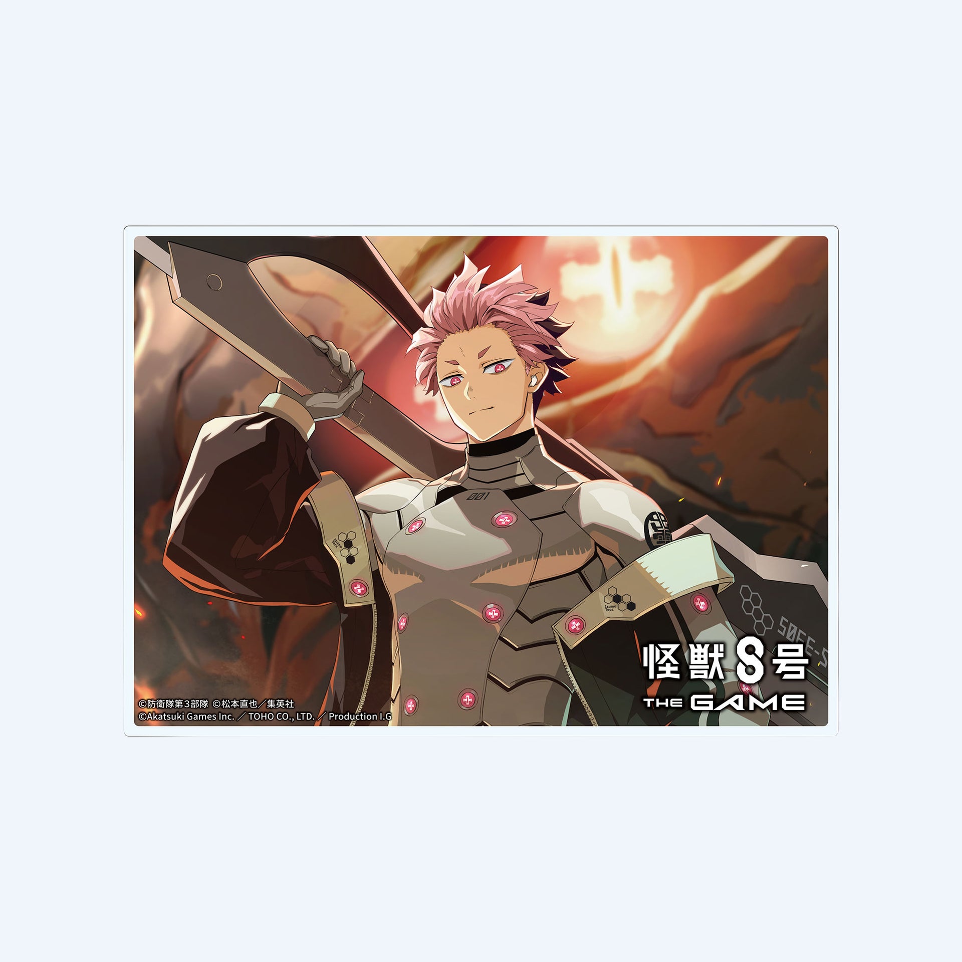 Kaiju No.8 THE GAME Gen Narumi Acrylic Block