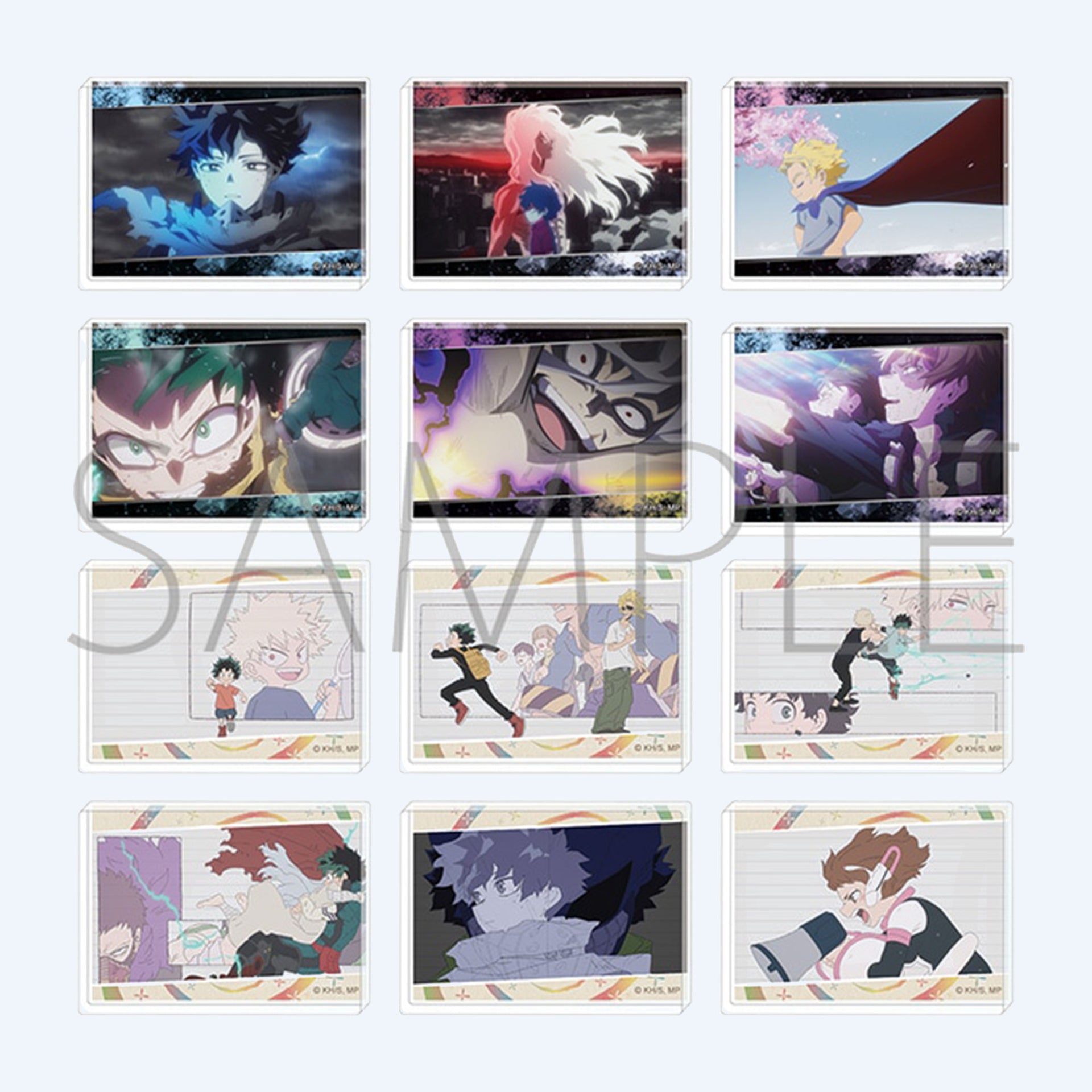 My Hero Academia FINAL SEASON OP/ED Acrylic Block Collection [12 Types Total] Blind Box