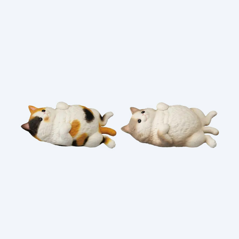 Mocchiri Kororin Cats Squishy Soft Vinyl Figure Box of 12